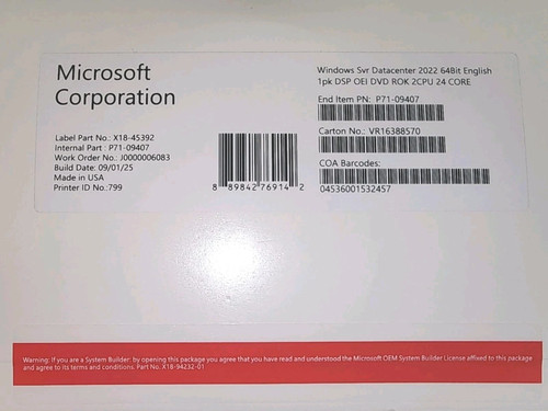 Windows server 2022 - windows, datacenter