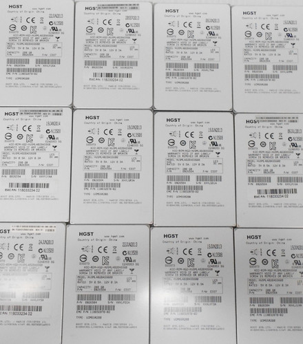 Lot hgst 200gb ssd sas - lot,