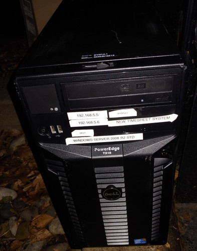 Dell t310 poweredge server - dell,