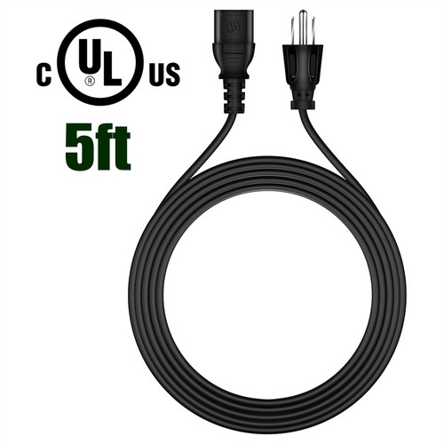 5ft prong power cord - ul, 3