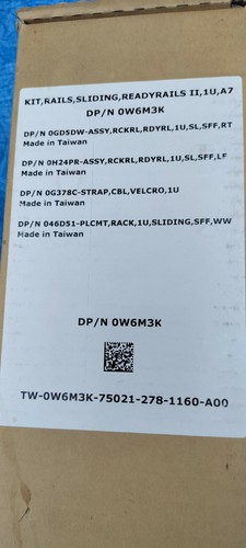 Dell 0w6m3k readyrails - dell,